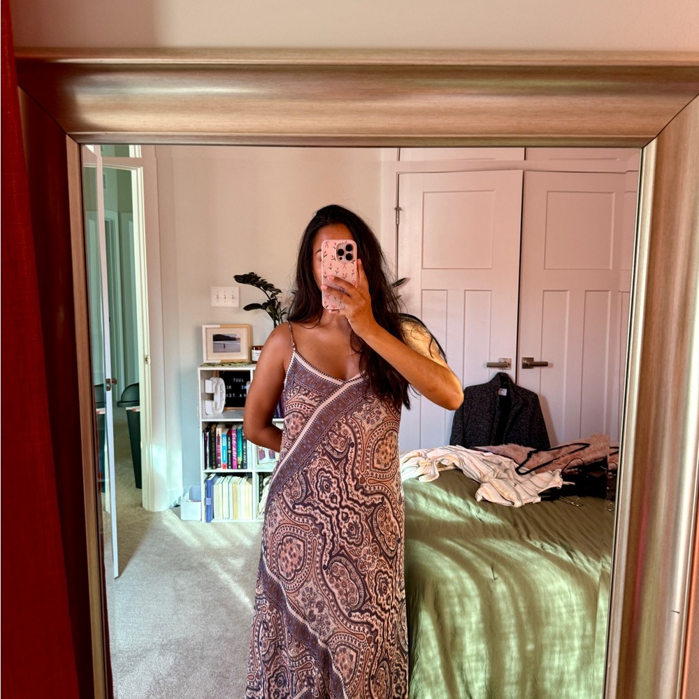 BCBG Paisley Maxi Dress
